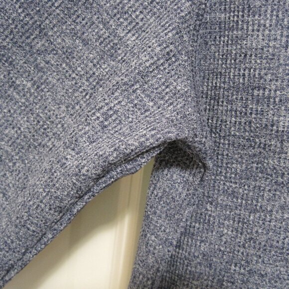 Colosseum Kids Long Sleeve waffle Tee - Blue and Yellow - Picture 5 of 8